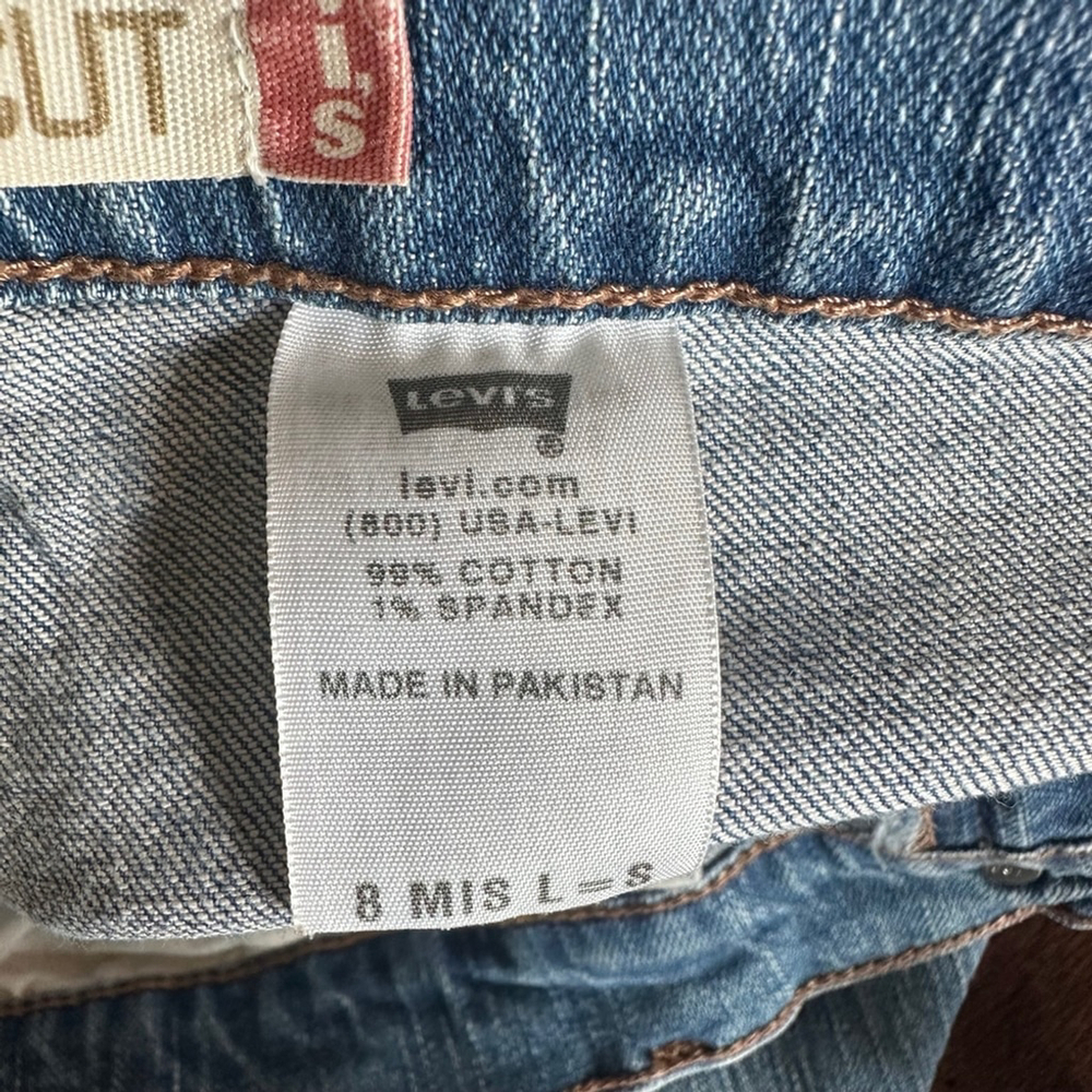 Levi’s 515 Bootcut Jeans Women’s Size 8 Medium Wash Stretch Denim - Picture 5 of 7